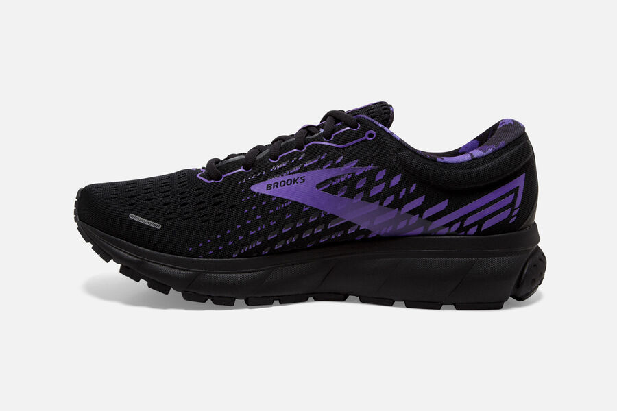 Brooks Ghost 13 Road Loopschoenen Heren - Zwart/Paars - 567193QOA